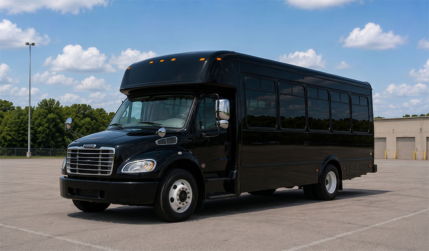 18-passenger minibus for charter in Davie, FL