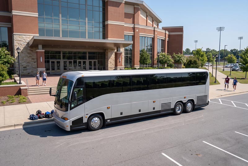 Sports Team Charter Bus Rentals in Davie, FL